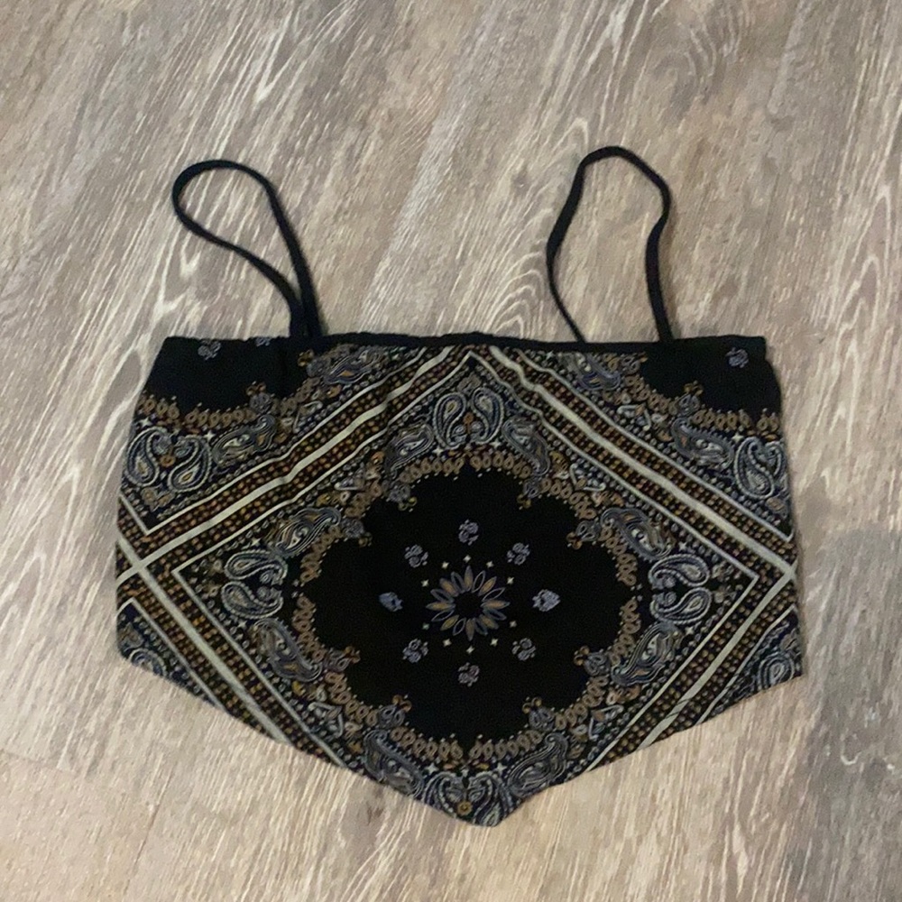 Bandanna tank top